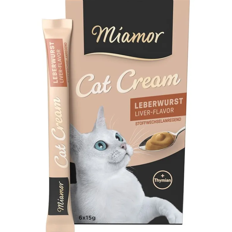 Blandet prøvepakke: Miamor Cat Snack Creams