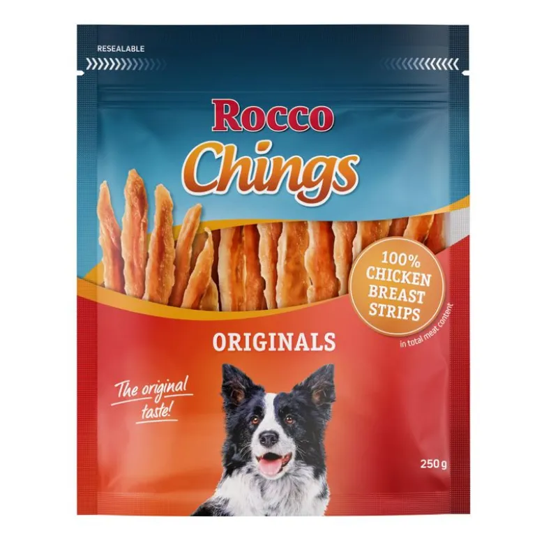 Blandet prøvepakke Rocco Chings hundesnacks