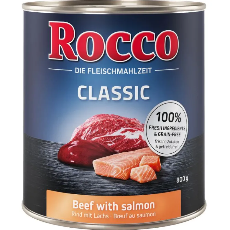 Blandet prøvepakke: Rocco Classic 6 x 800 g