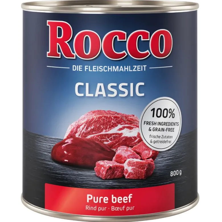 Blandet prøvepakke: Rocco Classic 6 x 800 g