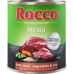 Blandet prøvepakke: Rocco Menu 6 x 800 g