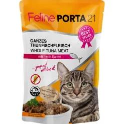 Blandet prøvepakke: 6 x 100 g Feline Porta 21