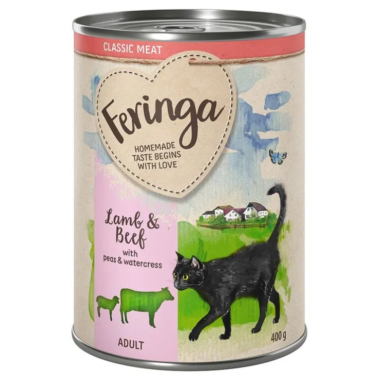 Blandet prøvepakke: 6 x 400 g Feringa Classic Meat Menu