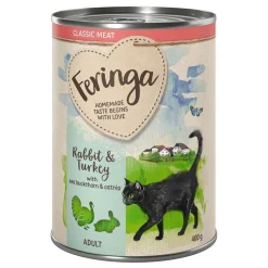 Blandet prøvepakke: 6 x 400 g Feringa Classic Meat Menu