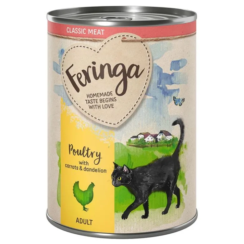 Blandet prøvepakke: 6 x 400 g Feringa Classic Meat Menu