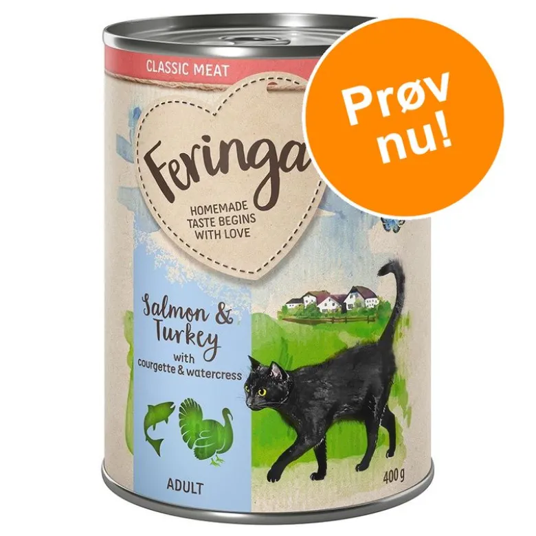 Blandet prøvepakke: 6 x 400 g Feringa Classic Meat Menu