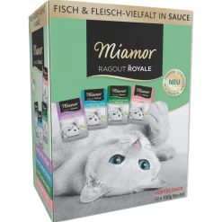 Blandet prøvepakke: 12 x 100 g Miamor Ragout Royale