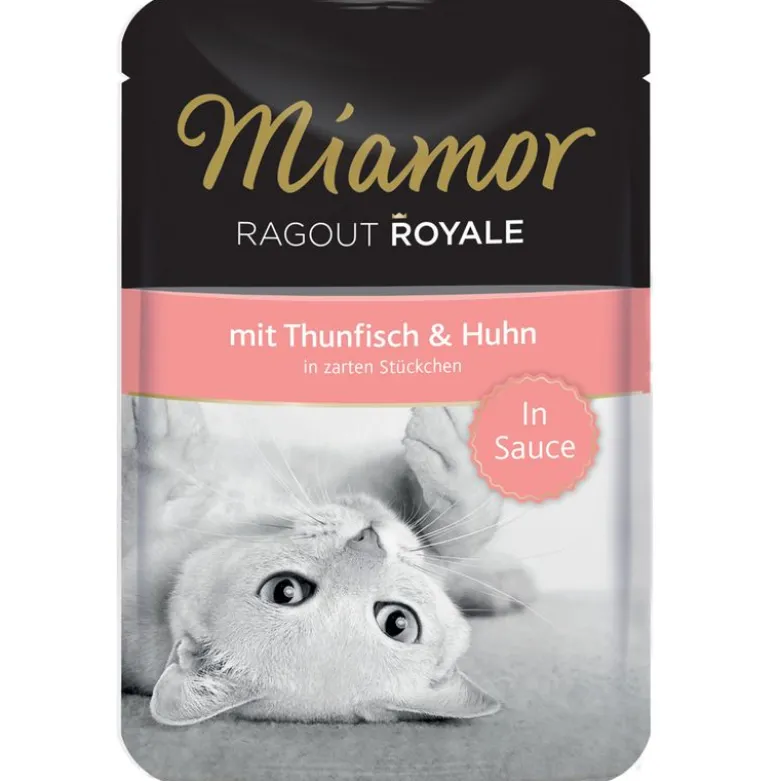 Blandet prøvepakke: 12 x 100 g Miamor Ragout Royale