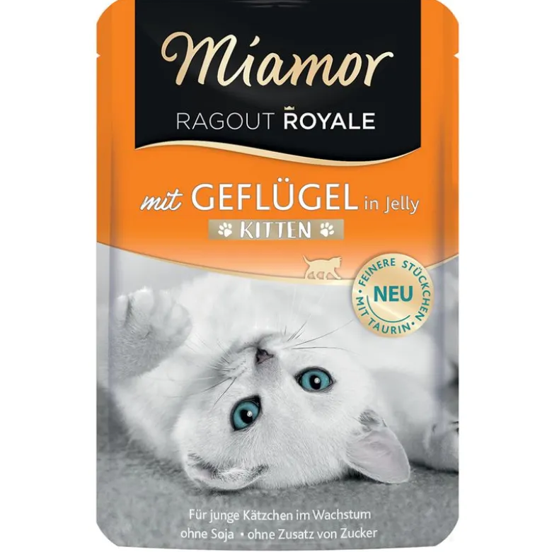 Blandet prøvepakke: 12 x 100 g Miamor Ragout Royale