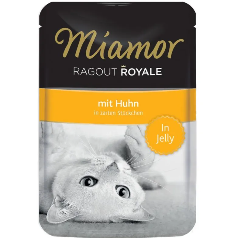 Blandet prøvepakke: 12 x 100 g Miamor Ragout Royale