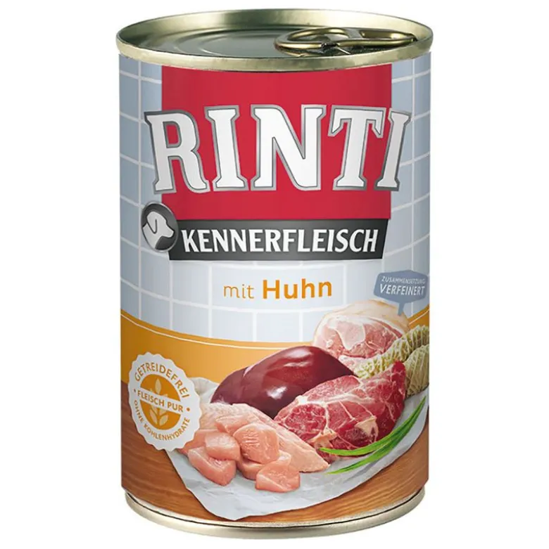 Blandet prøvepakke: 6 x 400 g RINTI