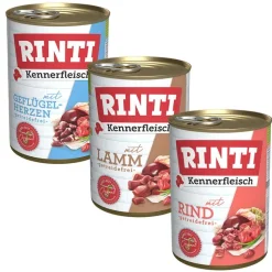 Blandet prøvepakke: 6 x 400 g RINTI