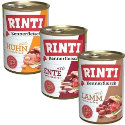 Blandet prøvepakke: 6 x 400 g RINTI