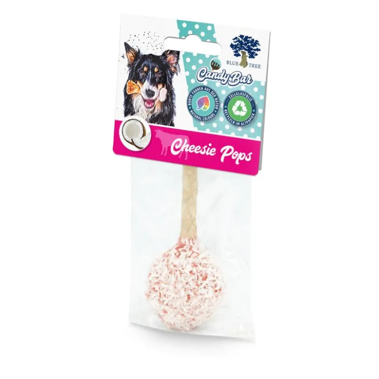 Blue Tree Cheesie Pop Hindbær Kokosnød