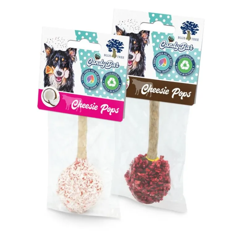 Blue Tree Cheesie Pop Hindbær Kokosnød