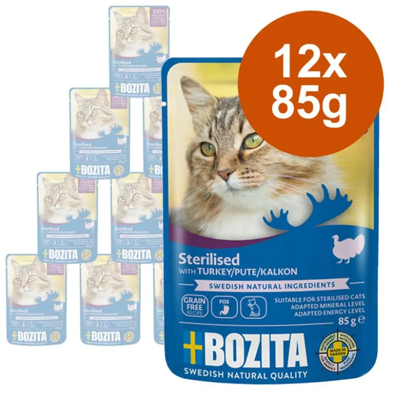 Bozita Bidder i gelé Sterilised 12 x 85 g