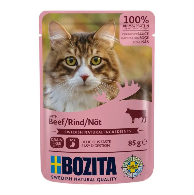 Bozita bidder i sauce pose 12 x 85 g
