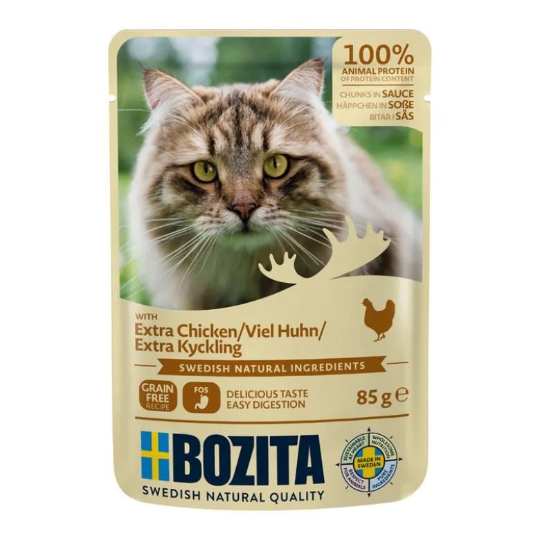 Bozita bidder i sauce pose 12 x 85 g