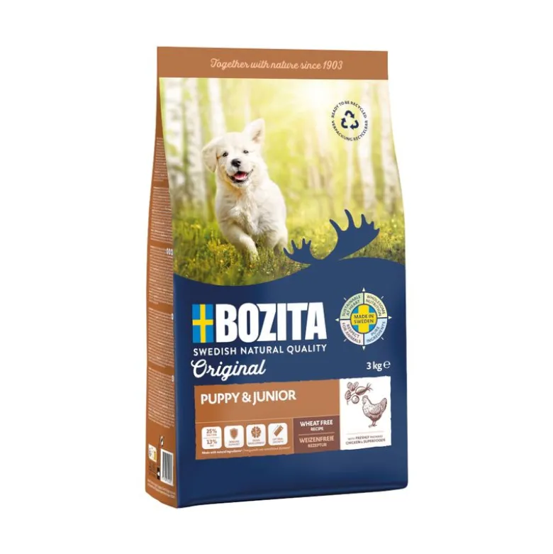 Bozita Original Puppy & Junior hvedefri