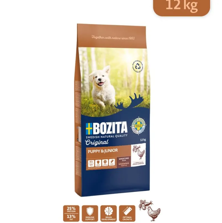 Bozita Original Puppy & Junior hvedefri