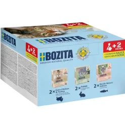 Bozita Tetra Bidder i sauce 6 x 370 g