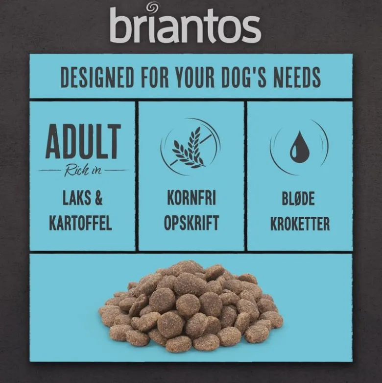 Briantos Adult Laks & Kartoffel - kornfri