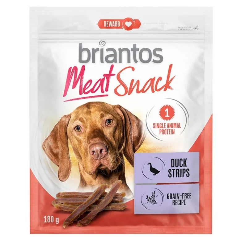 Briantos Meat Snacks med and og kanin til hunde