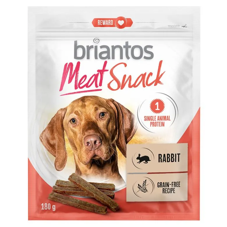 Briantos Meat Snacks med and og kanin til hunde