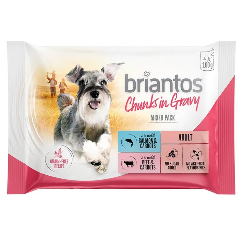 Briantos portionsposer prøvepakke 4 x 100 g