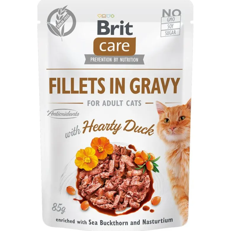 Brit Care Cat Fillets in Gravy 12 x 85 g