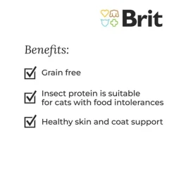 Brit Care Cat Snack Superfruits & Insekter