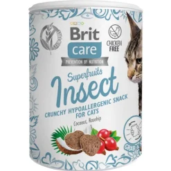 Brit Care Cat Snack Superfruits & Insekter