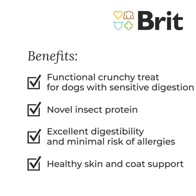 Brit Care Crunchy Cracker Insekter, Lam & Hindbær