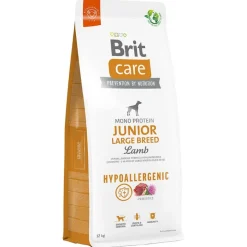 Brit Care Dog Hypoallergenic Junior Large Breed lam & ris