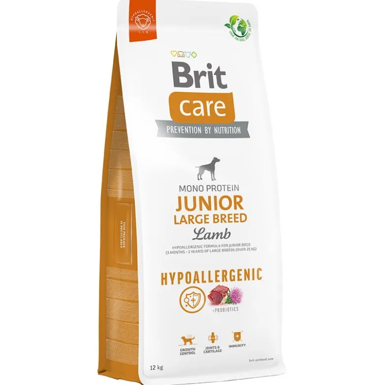 Brit Care Dog Hypoallergenic Junior Large Breed lam & ris