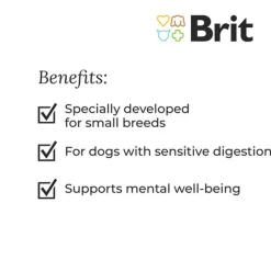 Brit Care Dog Sustainable Adult Small Breed Kylling & Insekter