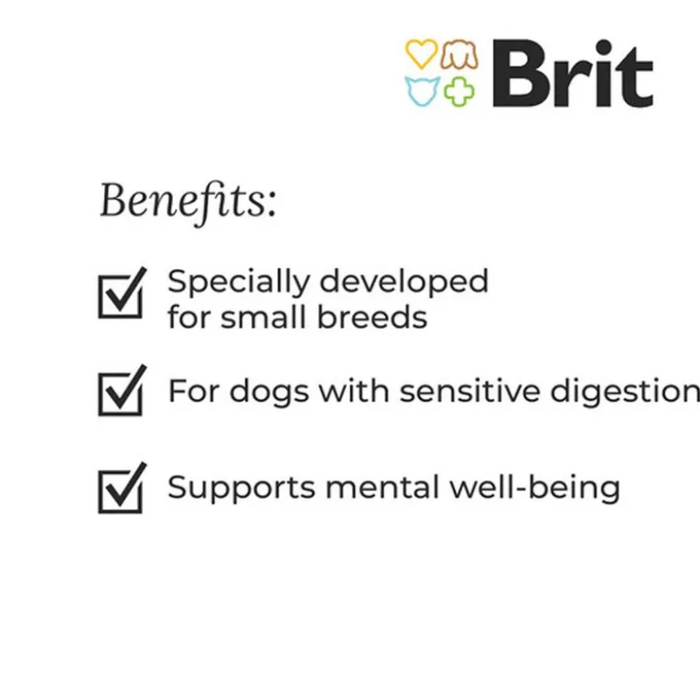 Brit Care Dog Sustainable Adult Small Breed Kylling & Insekter