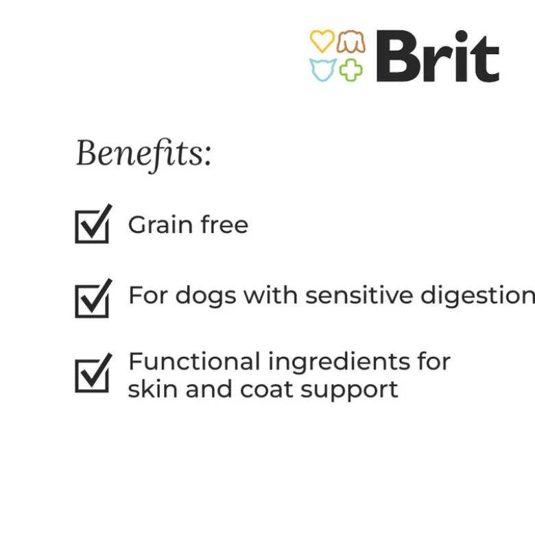 Brit Care Grain-Free Junior Large Breed Laks & Kartoffel