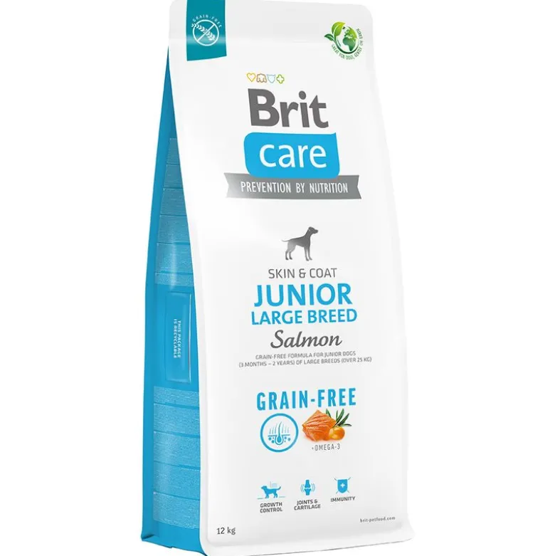 Brit Care Grain-Free Junior Large Breed Laks & Kartoffel