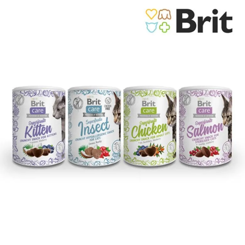 Brit Care Kattesnacks Superfruits & Kylling