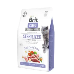Brit Care Sterilized Weight Control med and og kalkun