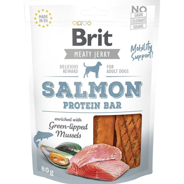 Brit Jerky Laks Protein Bar