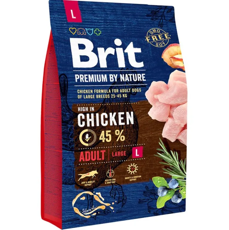 Brit Premium by Nature Adult Large Breed med kylling