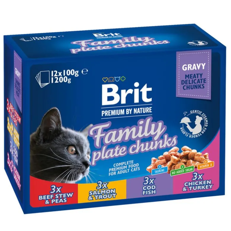Brit Premium Cat 12 x 100 g