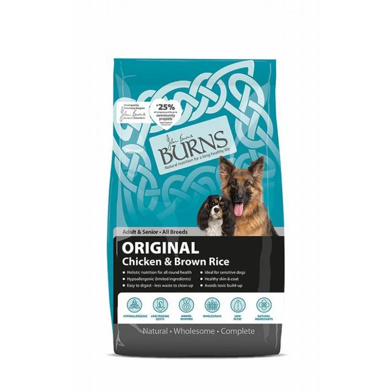 Burns Adult & Senior Original kylling & brune ris