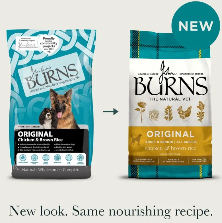 Burns Adult & Senior Original kylling & brune ris