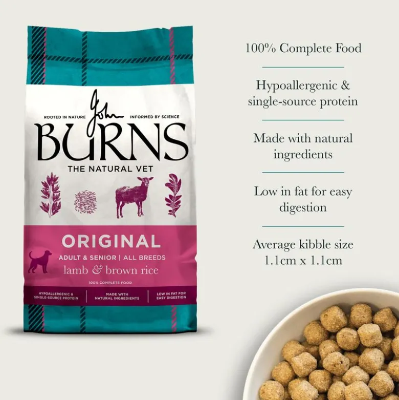 Burns Adult & Senior Original Lam & brune ris