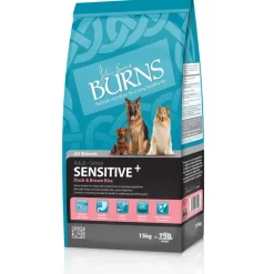 Burns Adult & Senior Sensitive And & brune ris