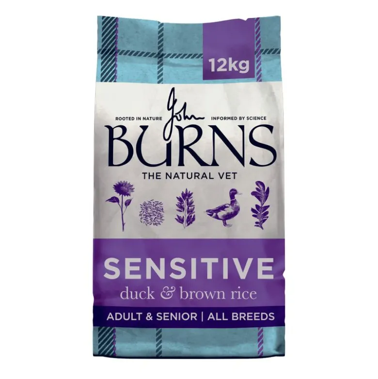 Burns Adult & Senior Sensitive And & brune ris