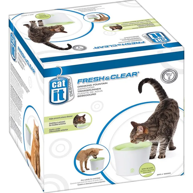 Catit Design Fresh & Clear drikkeautomat 3 liter